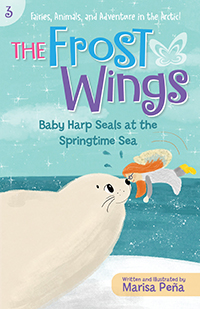 Baby Harp Seals at the Springtime Sea